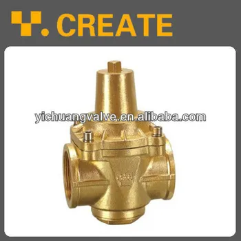 gas brass pressure reducing valve