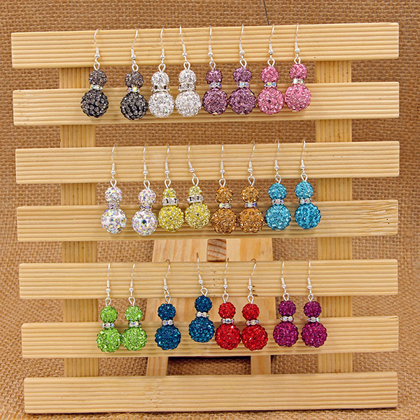 Rhinestone Crystal Earrings