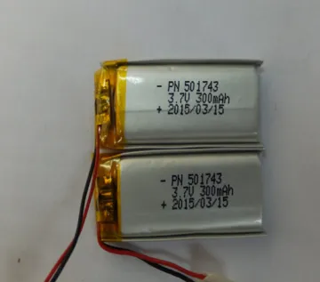 Li Poly Rechargeable Battery 3.7V 300mAh (LP1x4T5)