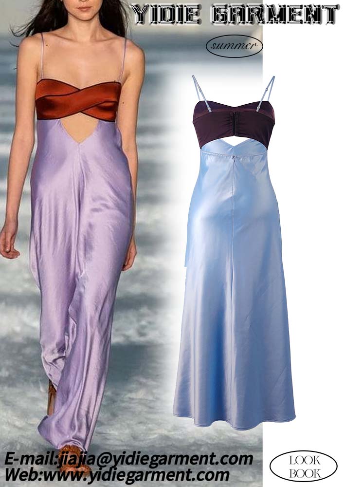 Satin Maxi Dresses Women Jpg