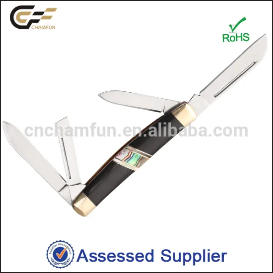 High Quality 4 Blade Wittler Folding Pocket Knife