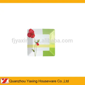 6" Square Plate