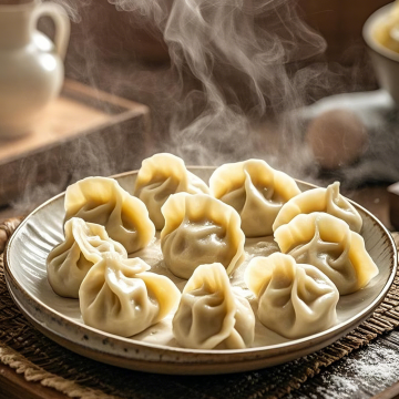 Bolinhos de congelamento rápido (recheio de chucrute)