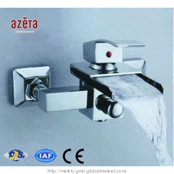 New Fashion Chrome Brass Waterfall Bathtub Tap