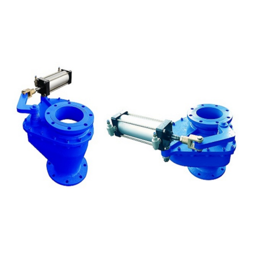 Válvula de escape giratorio cerámica