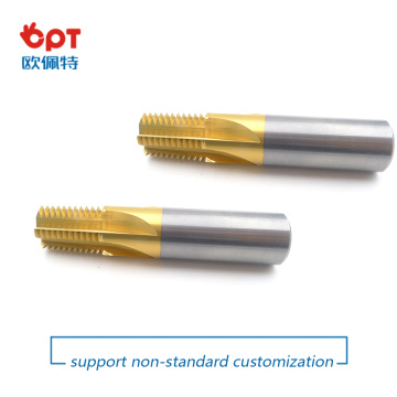Thread milling cutters Internal cooling NPTF