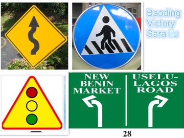 Road traffic sign with reflective sheeting and aluminum board