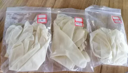 Protective Medical Latex Gloves