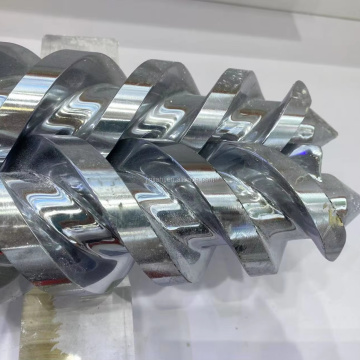 מכונת בורג Twin Barrel PVC חרוטי