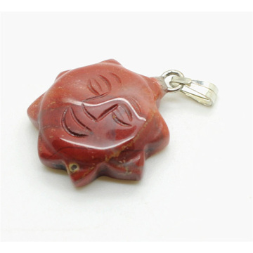 Sun Shape Red Jasper pendant