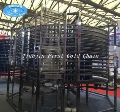 Food Grand Spiral Cooling Tower Conveyor