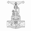 Forged Steel Globe Valve (SW/Threaded End)