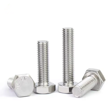 Plain Stainless Steel Hex Bolt M6 x 20mm