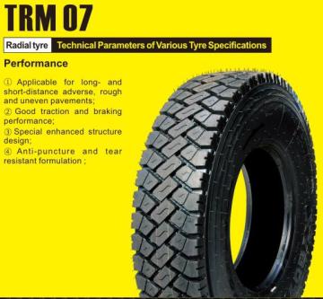 شاحنة الاطارات 13R22.5 TRM07