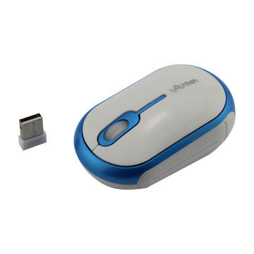 2.4G wireless optical mouse, simple appearance and various colors