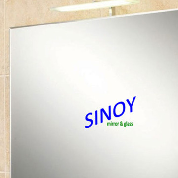 Qingdao factory sinoy mirror silver coated mirror glass with wholesale price