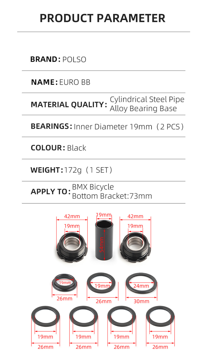 BMX EURO BB bottom bracket