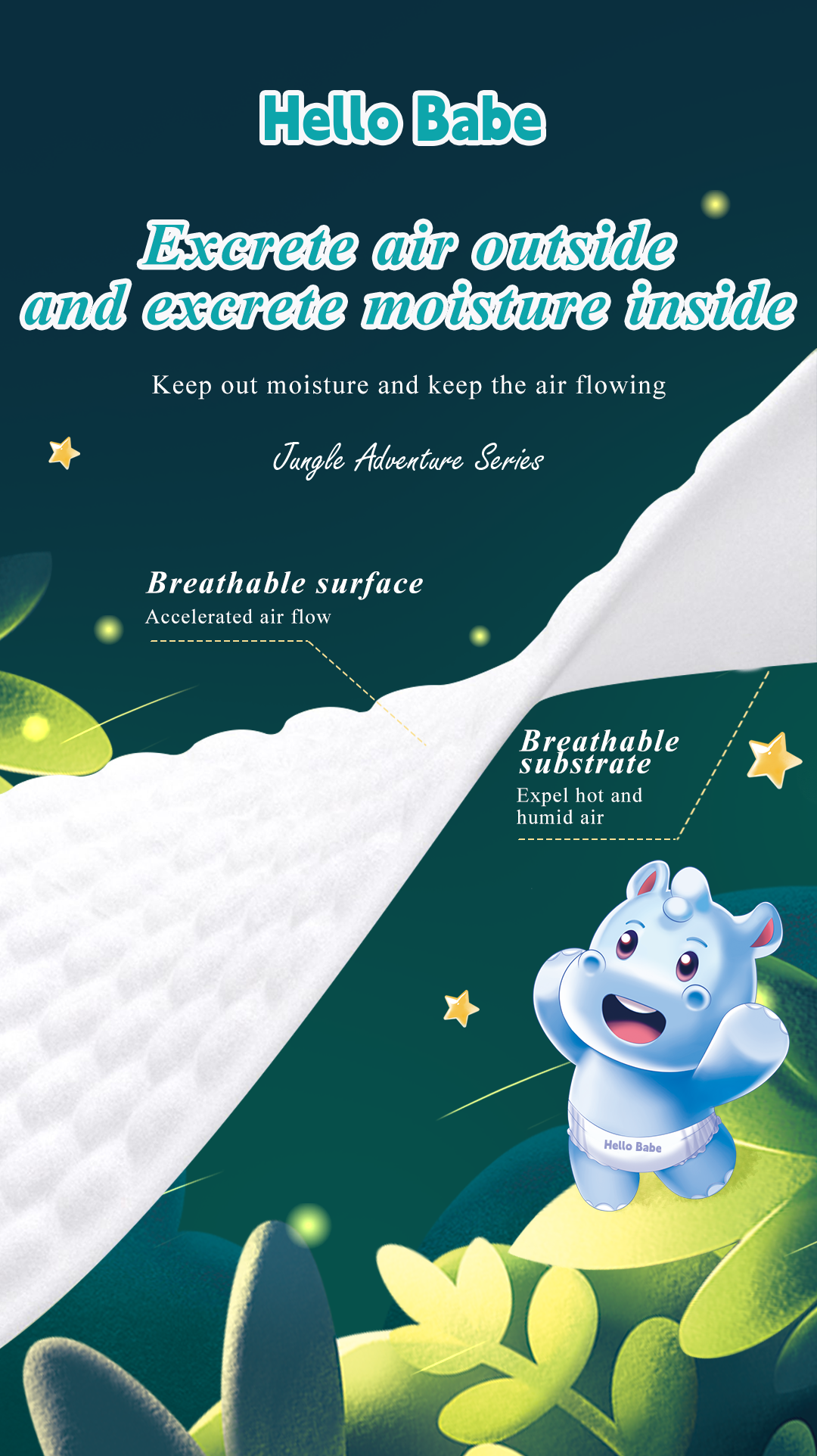 Super Soft Eco Friendly Diapers