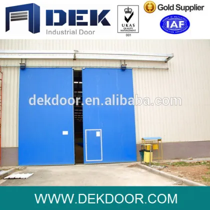 Industrial sliding door used exterior doors for sale
