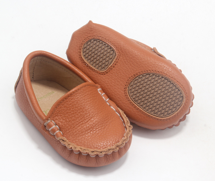 leather baby shoes boat shoe