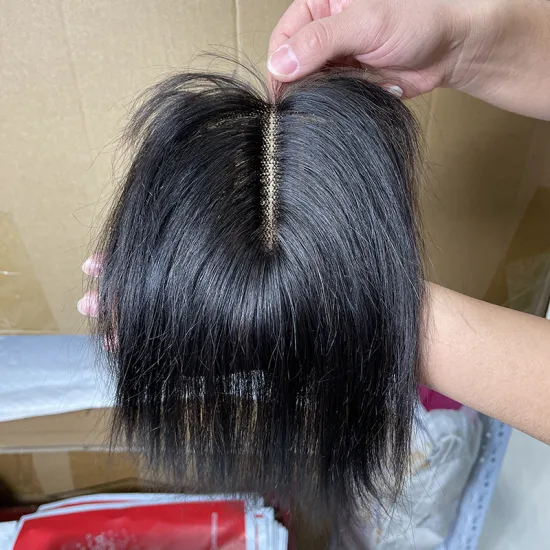 Straight Human Hair Closure T Part,Raw Hair Closure 4x4x1 Pre Plucked With Baby Hair,Brazilian Remy Middle Part Lace Closure