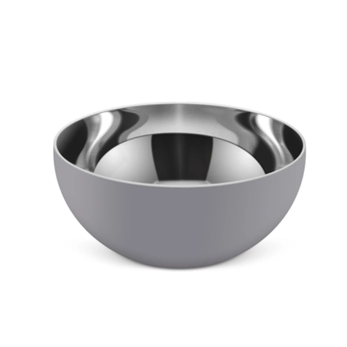 Polished Stainless Steel Mixing Bowl