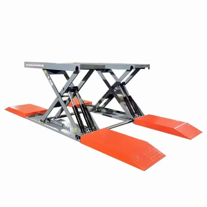 4000KG Long Ramps Luxury Car Scissor Lift