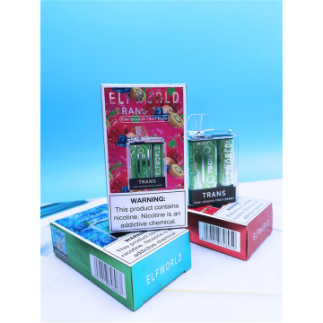 Customize Disposable Vape Elfworld Trans 7500 Puff Vape