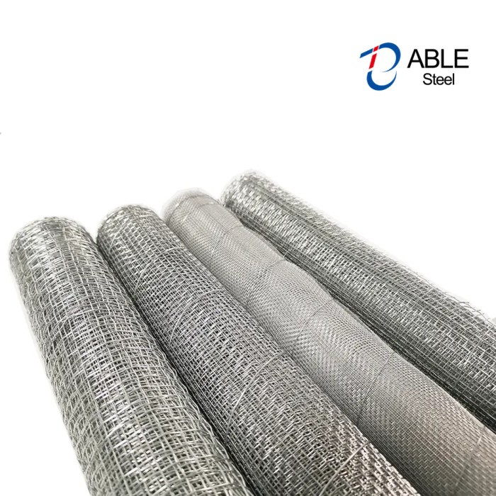 Galvanized Woven Crimped Square Wire Mesh