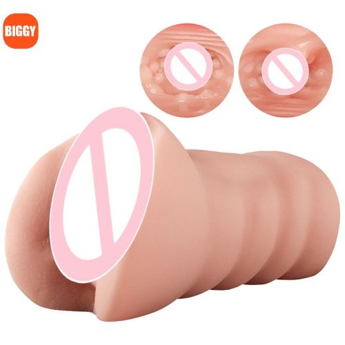 Copo de masturbador de silicone para homens