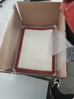 non-stick silicone pastry mat with measure