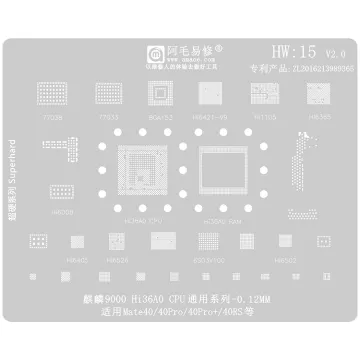 Amaoe BGA Reballing Stencil for Huawei Mate40/Pro/Pro+/RS Repair