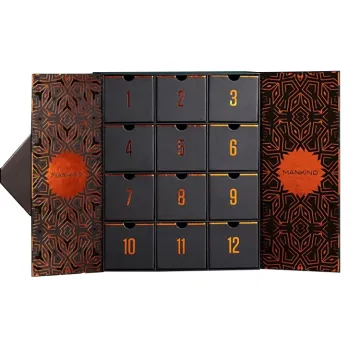 2021 new luxury 12 drawers beauty advent calendar