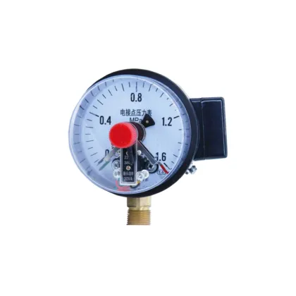 Seismic resistant electric contact pressure gauge