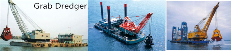 Grab steel marine dredgers