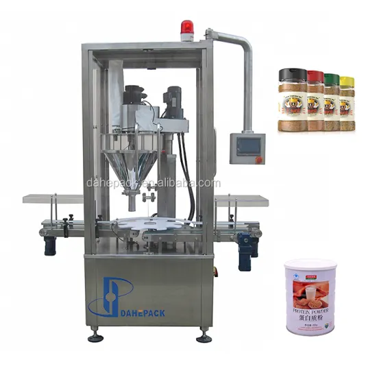 Protein Coffee Powder Filler Machine 10-1200g