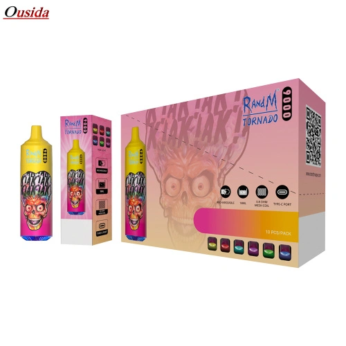 Randm Tornado 9000 Aloe Grape Vape China Fabrikant