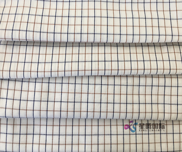 Cotton Check Plaid Shirts Fabric