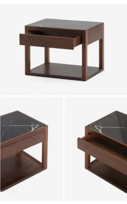 FAS Wooden "INKSTONE" NIGHTSTAND