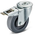 Extra heavy duty sturdy twin wheel casters