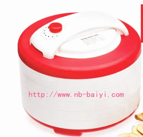 Top fan Food dehydrator with adjustable temperature