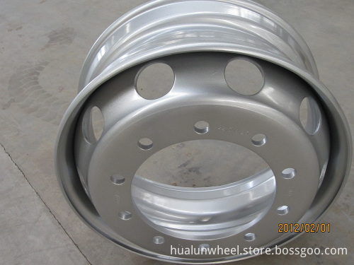 Heavy Truck Steel Wheel Rim 22.5x7.5, High Quality Heavy Truck Steel ...