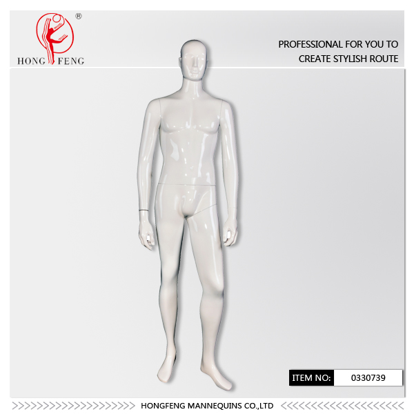 standing male white mannequin