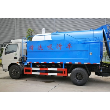 Camion d&#39;aspiration des eaux usées Dongfeng Duolika 150 CV