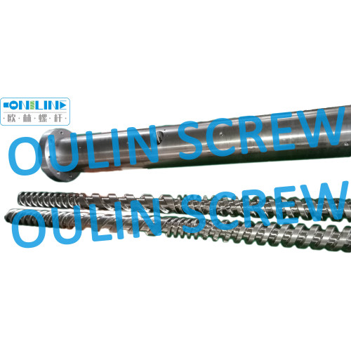 Counter-Rotating Twin Extrusion Screw Barrel for Spc Floor, Wall Board