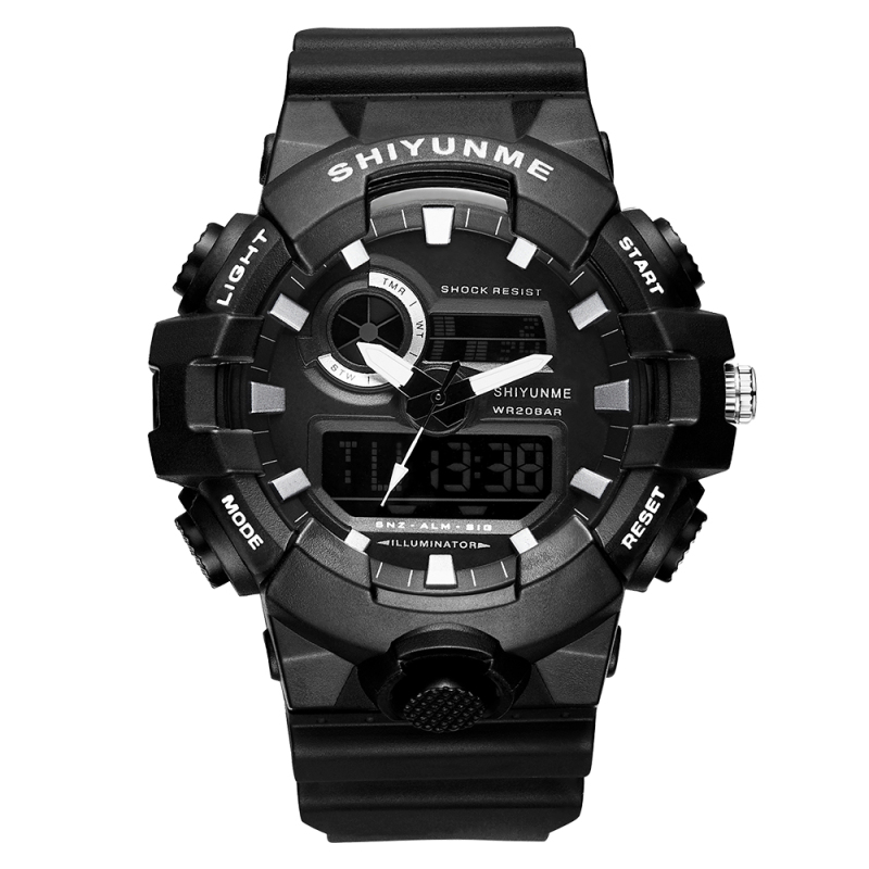Low Price 3 ATM Water Resistant Dual Time Teenager Watches with Chinese Movement
