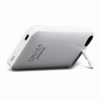 1,400mAh Backup Battery for Apple's iPhone 4, Available in White/Black, with Stand Function