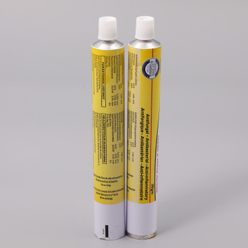 Customized empty ointment aluminum packaging squeeze tube