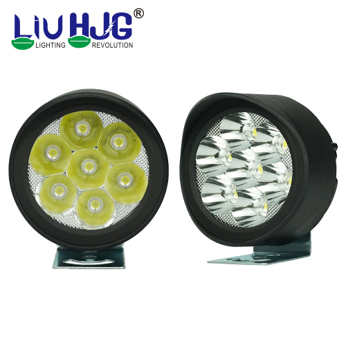 7Led Round Led Motorcycle Lights-Mini Fog Lights