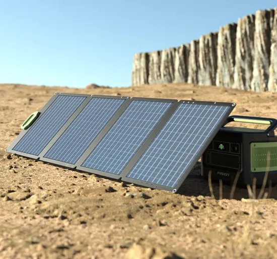 Pisen All Black Foldable Solar Panel Emergency Generator